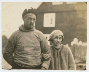 Image: Mr. Neilson and daughter